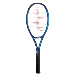 Yonex Rakieta tenisowa New EZone Game 98in/270g/Uniwersalna ciemnoniebieska - naciągnięta -